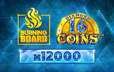 16 Coins Diamond Burning Board