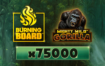 Mighty Wild: Gorilla Burning Board